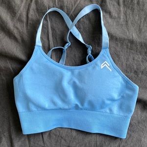 Oner Active Blue Marl Sports Bra Sz Small